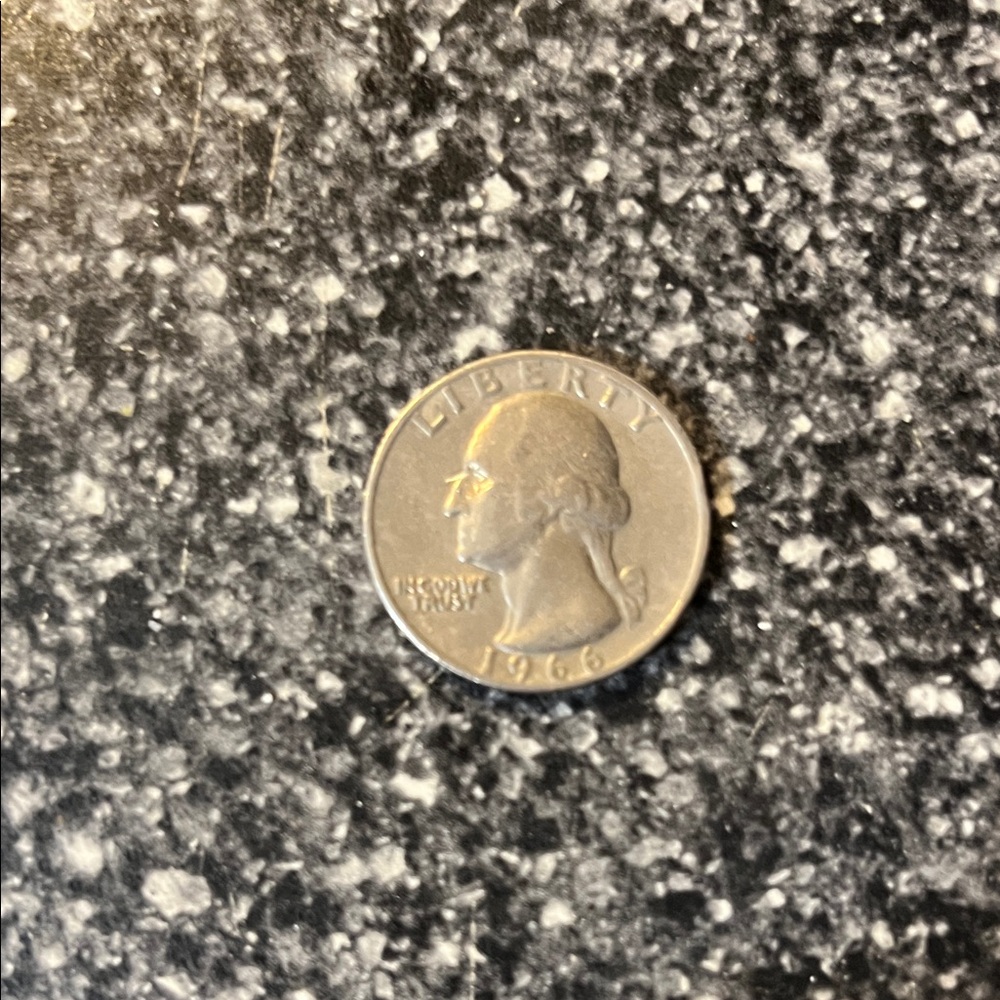1966 Washington Quarter no mint mark